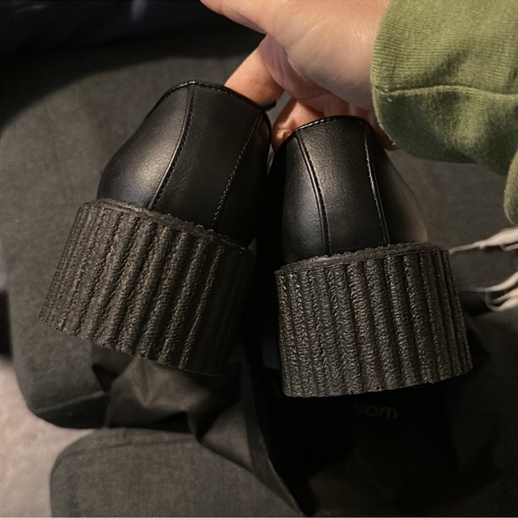 Demonia vintage Black Men's Loafers creeper preowned - Picture 6 of 13